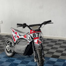 ALMADA Moto de trilha infantil 100% elétrica homem aranha 2026 Elétrico-1