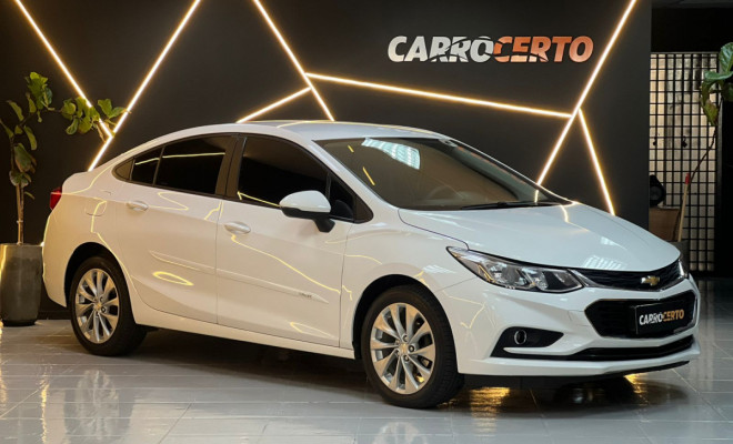 GM - Chevrolet CRUZE LT 1.4 1Aut. 2019 Flex  Espaço e conforto