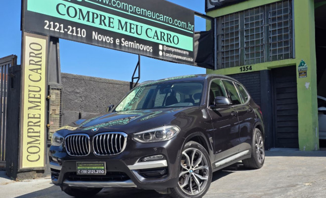 BMW X3 XDRIVE 30i X-Line 2.0 Turbo 252cv Aut 2018 Gasolina