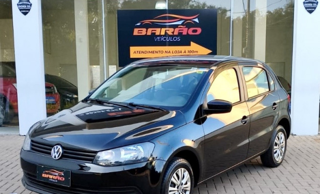 VW - VolksWagen Gol (novo) 1.0 Mi Total Flex 8V 4p 2013 Flex