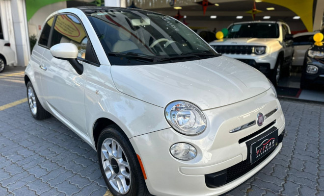 Fiat 500 Cult 1.4 Flex 8V EVO Dualogic 2013 Flex-4