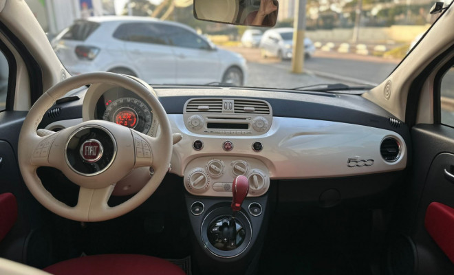 Fiat 500 Cult 1.4 Flex 8V EVO Dualogic 2013 Flex-8