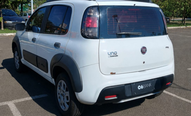 Fiat UNO WAY 1.0 Flex 6V 5p 2018 Flex-0