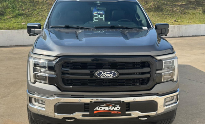 Ford F-150 Lariat 4x4 5.0 V8 2024 - Força Bruta e Sofisticação Premium!-0