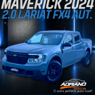 Maverick Lariat FX4 2.0 EcoBoost 2024 - Versatilidade e Potência para o Seu Dia a Dia!-20