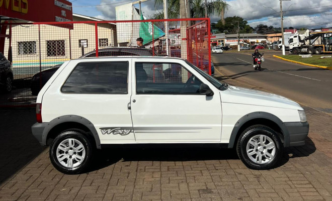 Fiat Uno Mille WAY ECONOMY 1.0 F.Flex 2p 2012 Flex-4