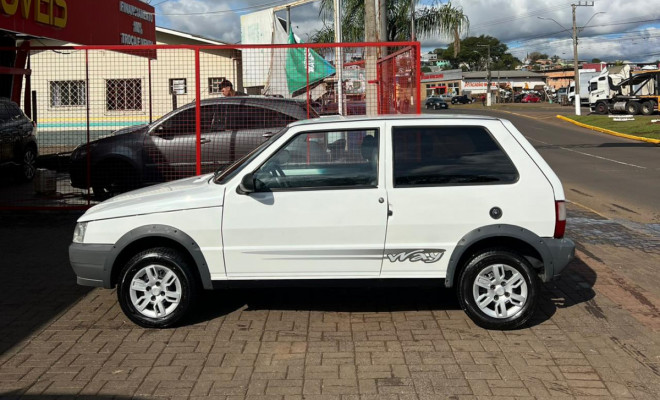 Fiat Uno Mille WAY ECONOMY 1.0 F.Flex 2p 2012 Flex-0