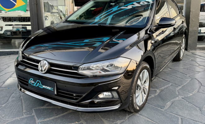 VW - VolksWagen Polo Highline 200 TSI 1.0 Flex 12V Aut. 2019 Flex-0