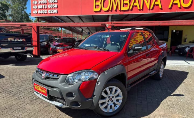 Fiat Strada Adv.Ext. 1.8 LOCKER Dual. Flex CD 2016 Flex