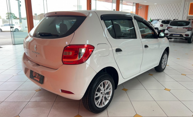 Renault SANDERO Authentique Flex 1.0 12V 5p 2017 Flex-3