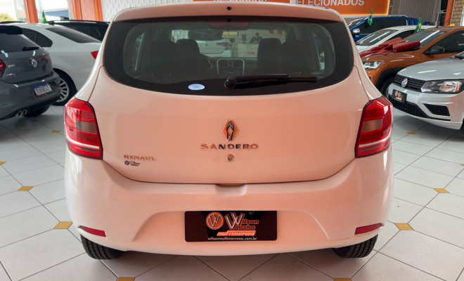Renault SANDERO Authentique Flex 1.0 12V 5p 2017 Flex-4