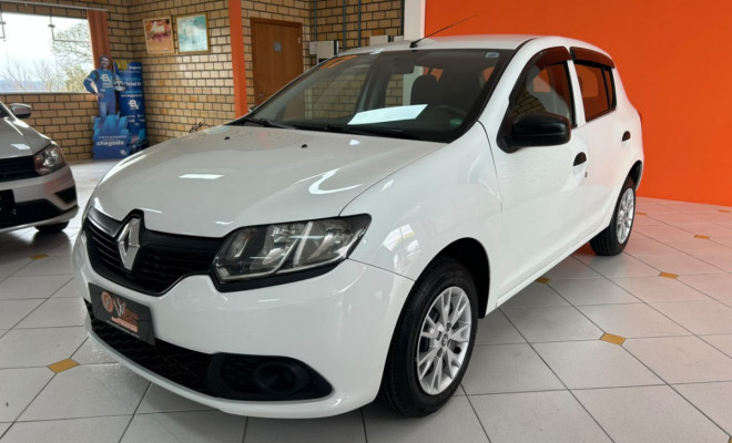 Renault SANDERO Authentique Flex 1.0 12V 5p 2017 Flex-0