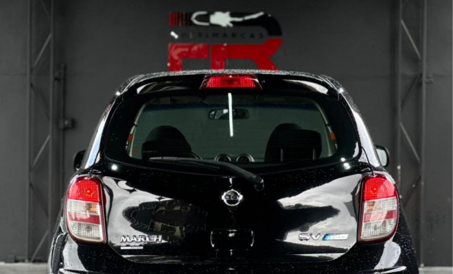 Nissan MARCH SV 1.6 16V Flex Fuel 2014 Flex-0