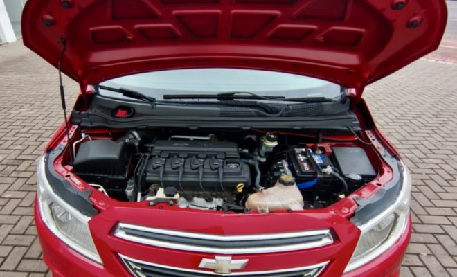 GM - Chevrolet ONIX HATCH LT 1.0 8V FlexPower 5p Mec. 2015 Flex-8