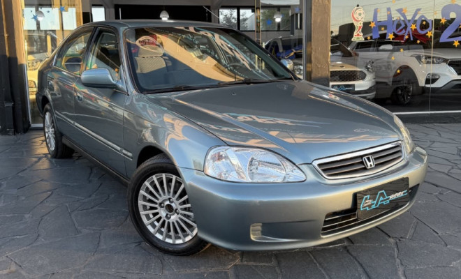 Honda Civic Sedan LX 1.6 16V Aut. 4p 2000 Gasolina-3
