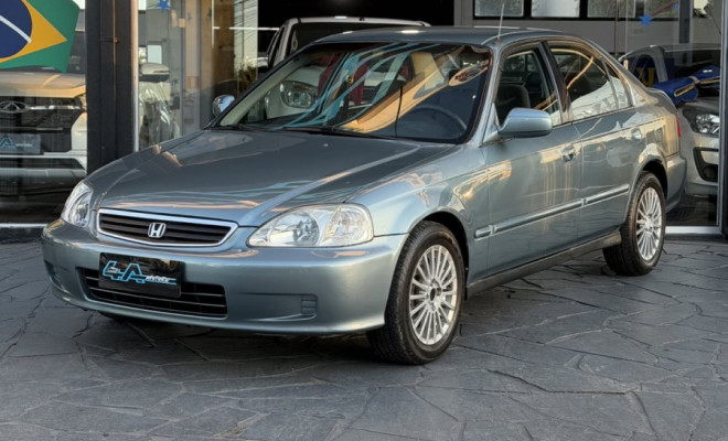 Honda Civic Sedan LX 1.6 16V Aut. 4p 2000 Gasolina