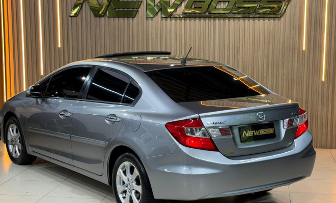 Honda Civic Sedan EXS 1.8/1.8 Flex 16V Aut. 4p 2013 Flex-4