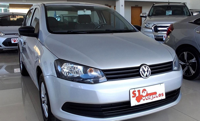 VW - VolksWagen VOYAGE 1.0/1.0 City Mi Total Flex 8V 4p 2013 Flex-0