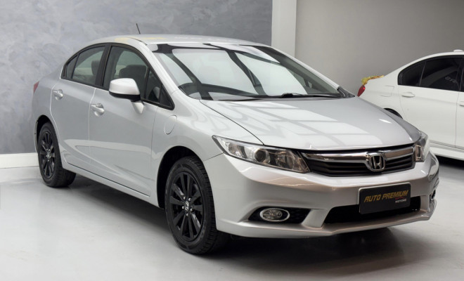 Honda Civic Sedan LXS 1.8/1.8 Flex 16V Mec. 4p 2014 Flex-1