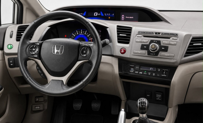 Honda Civic Sedan LXS 1.8/1.8 Flex 16V Mec. 4p 2014 Flex-8