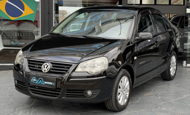 VW - VolksWagen Polo Sed. COMFORT. 1.6 Mi Tot. Flex 8v 2009 Flex