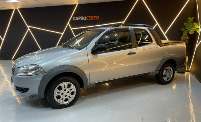 Fiat Strada Working 1.4  CD 2011 Flex   PRA QUEM PROCURA UTILITARIA-1