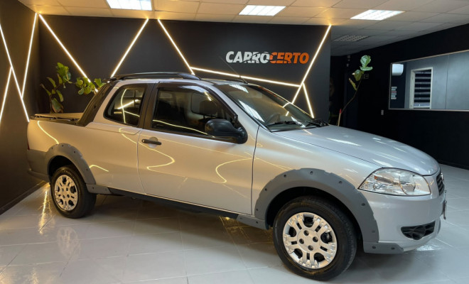 Fiat Strada Working 1.4  CD 2011 Flex   PRA QUEM PROCURA UTILITARIA-0