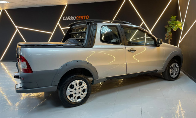 Fiat Strada Working 1.4  CD 2011 Flex   PRA QUEM PROCURA UTILITARIA-3