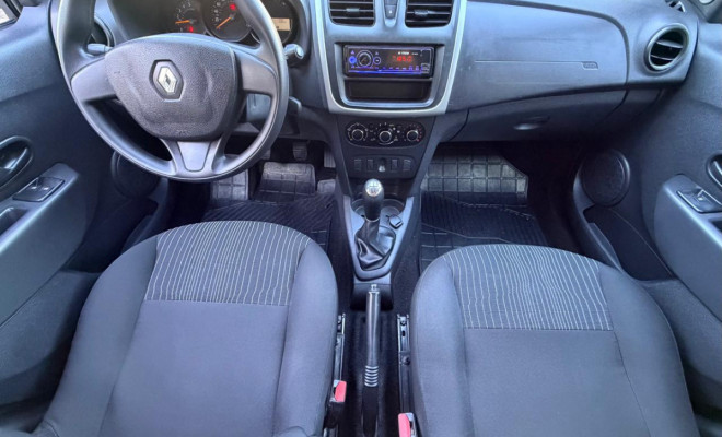 Renault SANDERO Authentique Hi-Power 1.0 16V 5p 2016 Flex-3