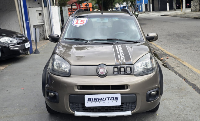 Fiat Uno Way 1.0 2015 | Econômico | Completo-0