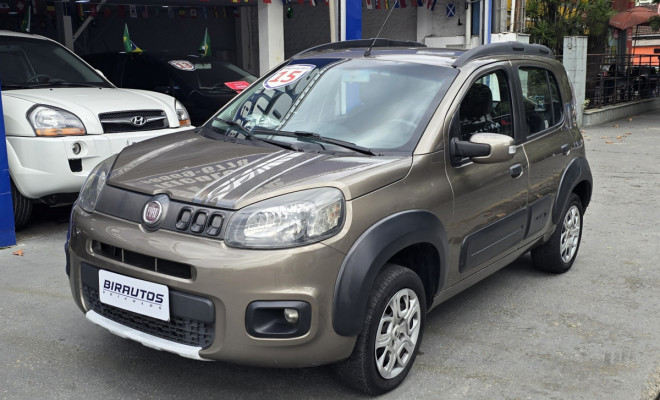 Fiat Uno Way 1.0 2015 | Econômico | Completo-1