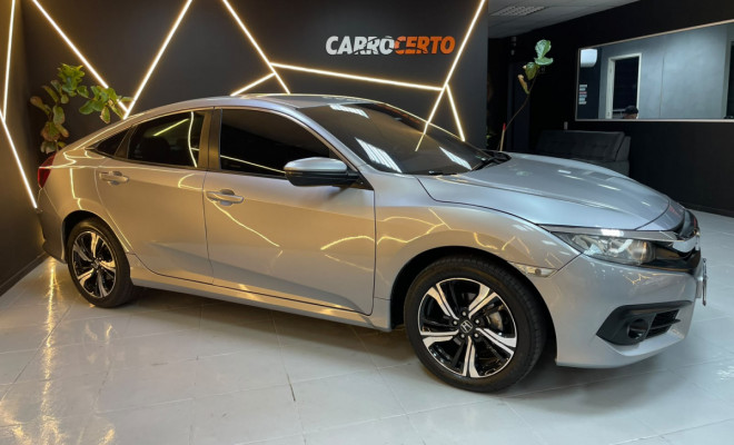 Honda Civic Sedan EX 2.0 Aut.  2018 Flex   Sonho de GERAÇÕES-0