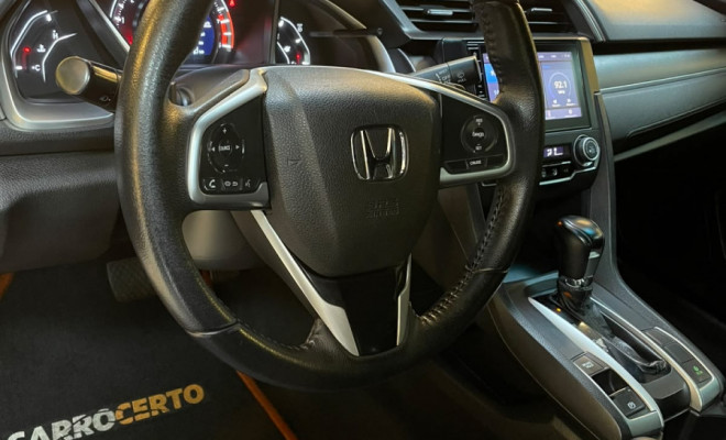 Honda Civic Sedan EX 2.0 Aut.  2018 Flex   Sonho de GERAÇÕES-9