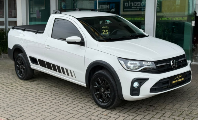 VW - VolksWagen Saveiro Trendline 1.6 Total Flex 16V 2025 Flex-0
