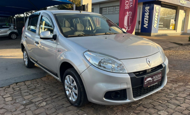 Renault SANDERO Expression Hi-Flex 1.0 16V 5p 2012 Flex-0