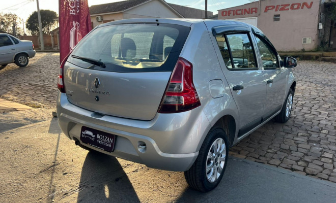 Renault SANDERO Expression Hi-Flex 1.0 16V 5p 2012 Flex-4