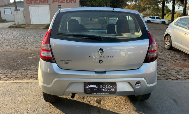 Renault SANDERO Expression Hi-Flex 1.0 16V 5p 2012 Flex-2