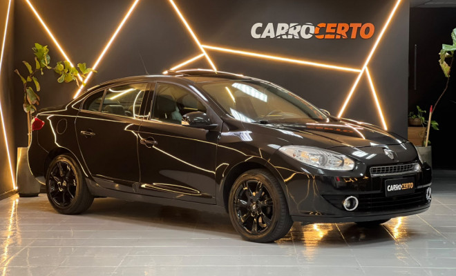 Renault FLUENCE Sedan Priv.2.0 Aut 2013 Flex    Interior Claro  Teto solar