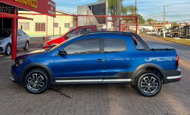 VW - VolksWagen Saveiro CROSS 1.6 T.Flex 16V CD 2017 Flex-0