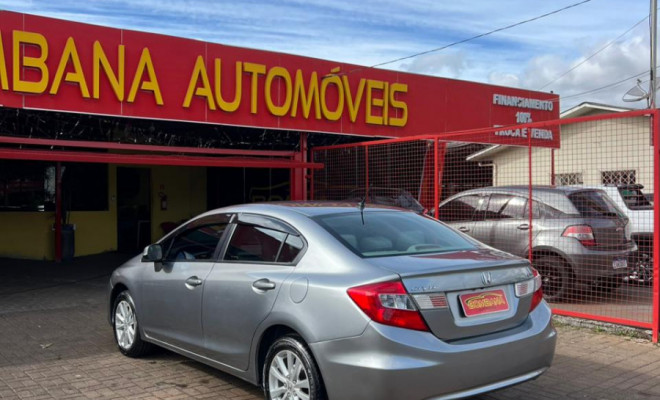 Honda Civic Sedan LXS 1.8/1.8 Flex 16V Aut. 4p 2014 Flex-1