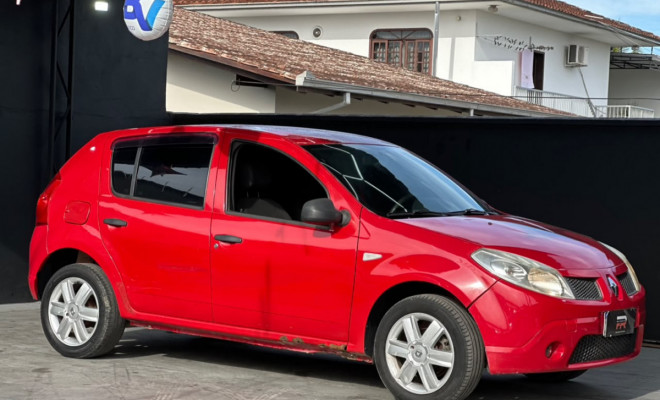 Renault SANDERO Authentique Hi-Flex 1.0 16V 5p 2011 Flex-1