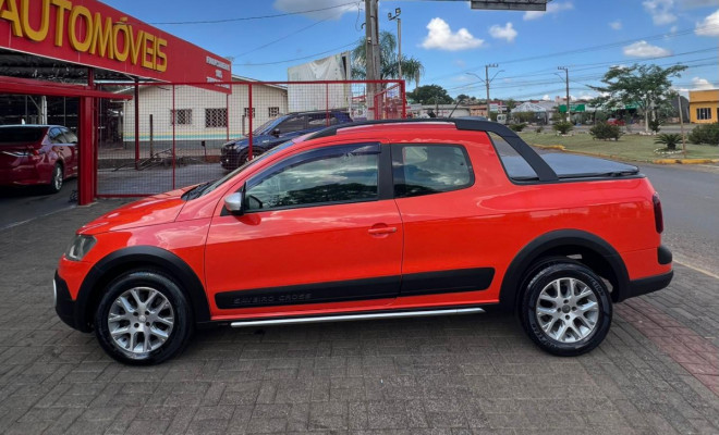 VW - VolksWagen Saveiro CROSS 1.6 T.Flex 16V CD 2015 Gasolina-0
