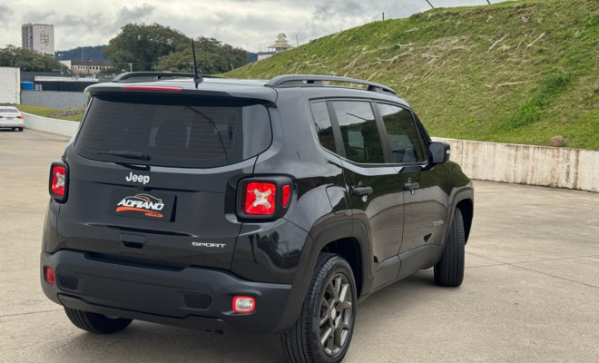 Renegade Sport 1.8 Aut. 2021 - Baixa Quilometragem e Estilo Único!-2