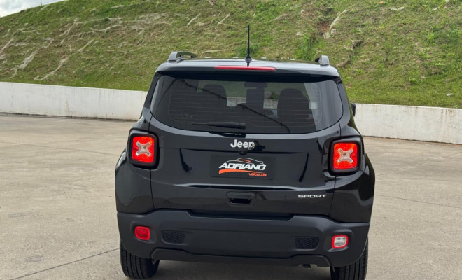 Renegade Sport 1.8 Aut. 2021 - Baixa Quilometragem e Estilo Único!-1