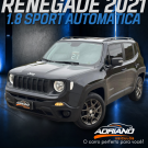 Renegade Sport 1.8 Aut. 2021 - Baixa Quilometragem e Estilo Único!-18