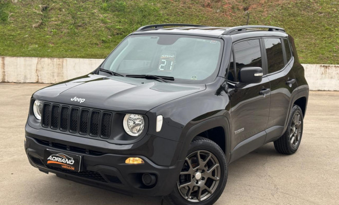 Renegade Sport 1.8 Aut. 2021 - Baixa Quilometragem e Estilo Único!