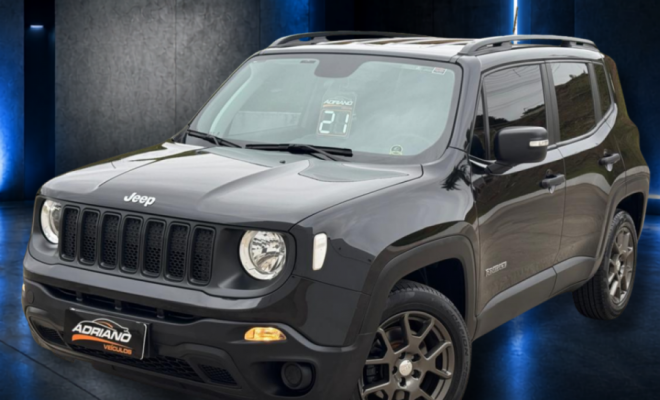 Renegade Sport 1.8 Aut. 2021 - Baixa Quilometragem e Estilo Único!-18