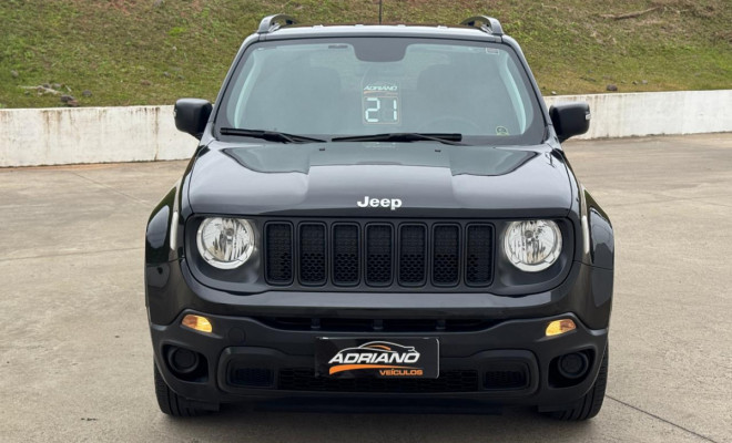 Renegade Sport 1.8 Aut. 2021 - Baixa Quilometragem e Estilo Único!-0