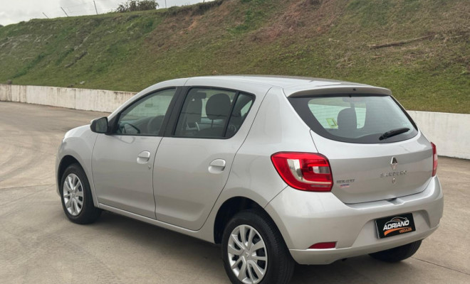 Sandero Expression 1.0 2015 – Baixa KM e Super Conservado!-13