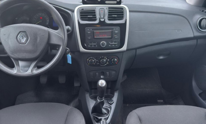 Sandero Expression 1.0 2015 – Baixa KM e Super Conservado!-8